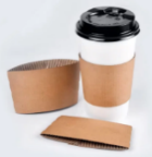 KARTON BARDAK KAPAK 8 OZ (100 ADET X 20 PAKET) siyah emzik