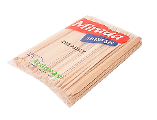 AHŞAP ŞİŞ ÇÖP 30 CM (100 ADET X 200 PAKET) 300x2,5mm bambu MİRADA