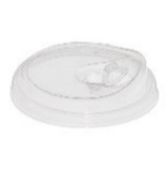 PLASTİK BARDAK KAPAK DÜZ (100 ADET X 10 PAKET) 95çap 2,9gr artı delikli/deliksiz