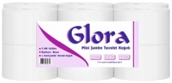 MİNİ JUMBO TUVALET KAĞIDI 3,5 KG GLORA (12 RULO)