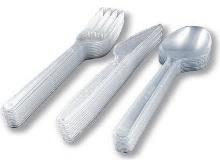 PLASTİK ÇKB ŞEFFAF LÜKS BIÇAK (100 ADET X 40 PAKET) 2,5gr DİAMOND