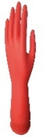 ELDİVEN BULAŞIK LARGE (36 ÇİFT X 4 PAKET) pamuklu kırmızı MASTERFORCE
