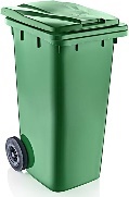 HİJYEN ÇÖP KOVASI HERKÜL 70 LT gri kap+kapak