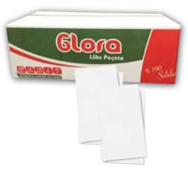 GARSON PEÇETE 24 X 33 CM ÇİFT KAT GLORA (100 ADET X 12 PAKET)