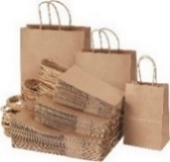 KAĞIT ÇANTA FLAT SAP 28 X 28 X 16 CM (450 ADET) kraft baskısız